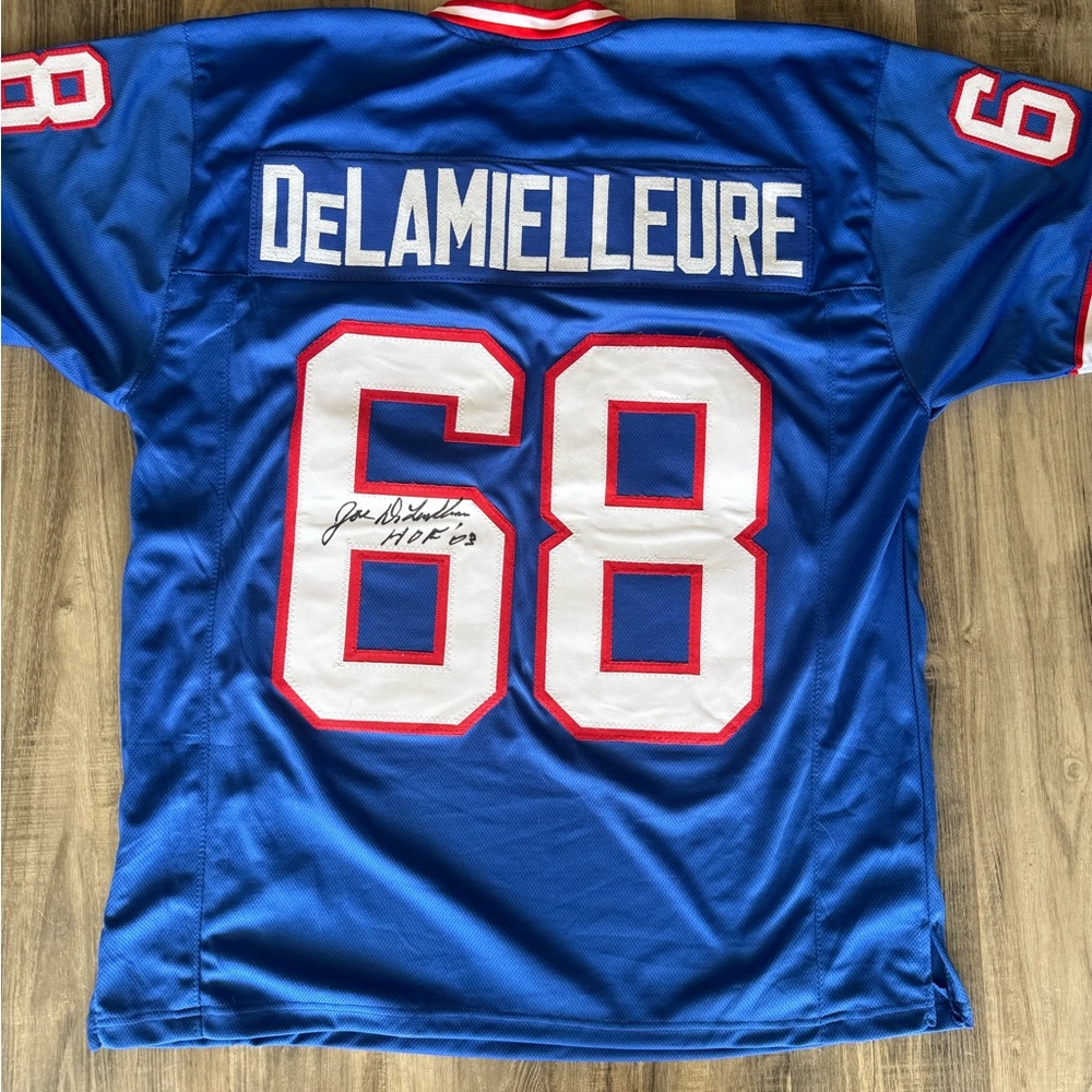 Football Jersey DeLamielleure signed Jersey